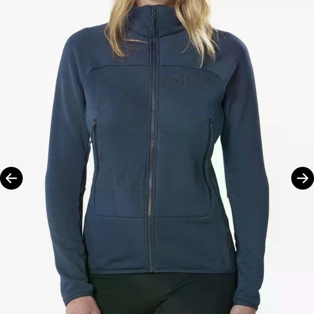 Millet Jacket (Blue Women's Navy Full-Zip Jacket S